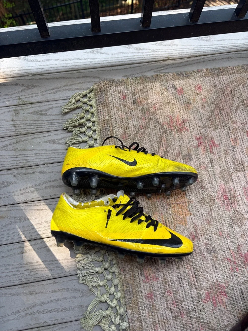 Nike vibrant yellow